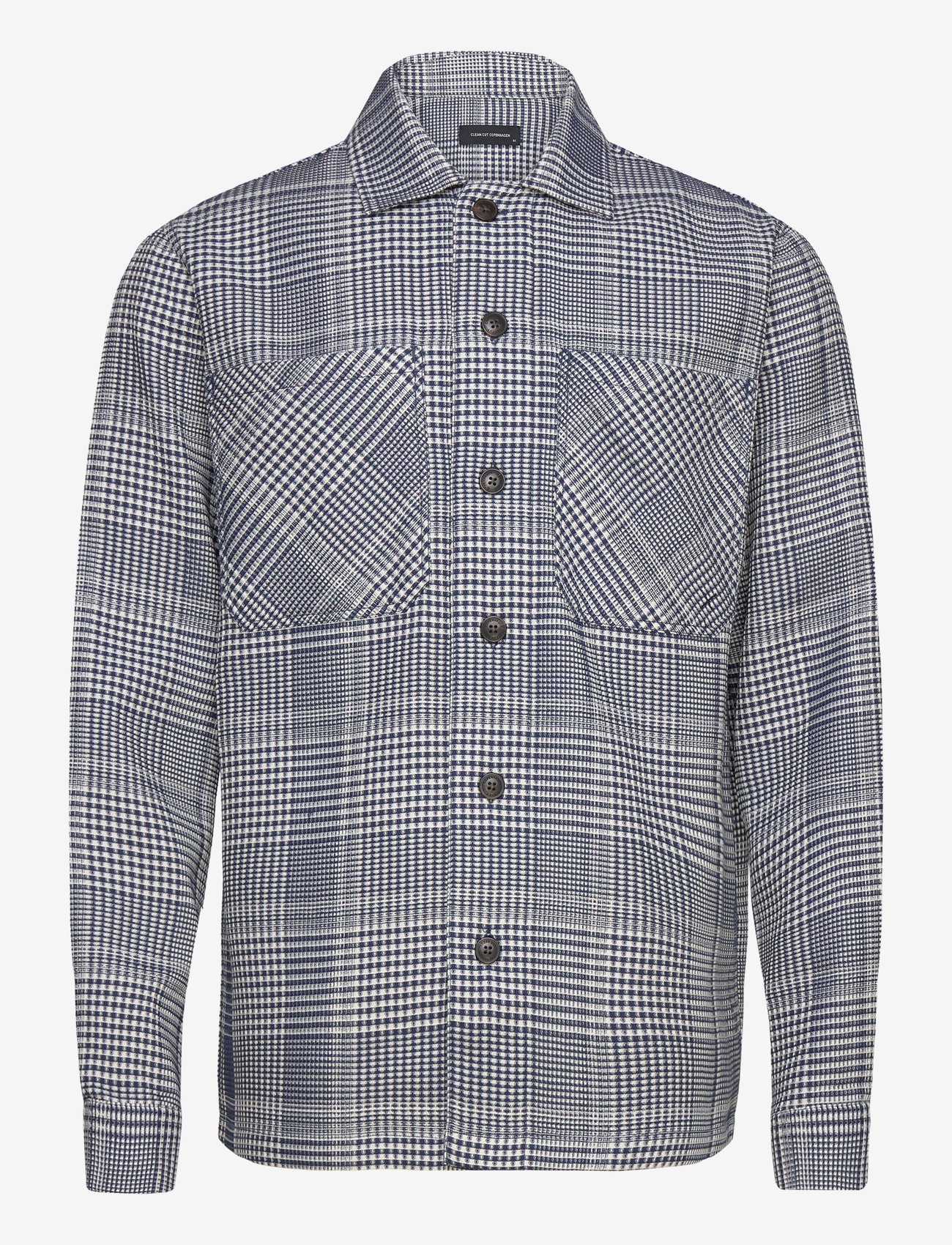 Clean Cut Copenhagen - Dominic Overshirt - kollektioner - blue check - 0