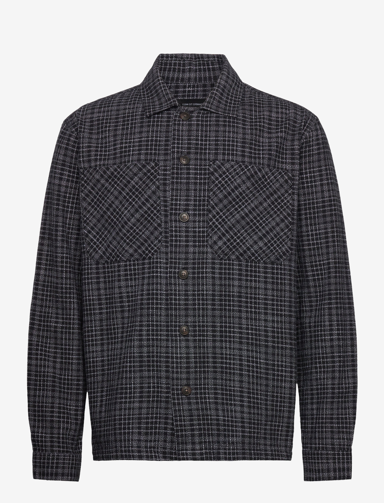 Clean Cut Copenhagen - Declan Overshirt - kollektioner - black check - 0