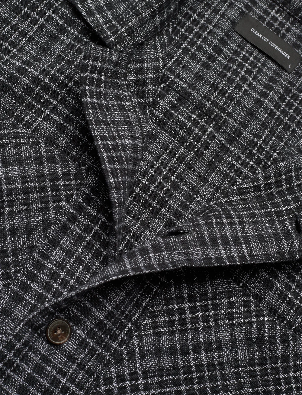 Clean Cut Copenhagen - Declan Overshirt - kollektioner - black check - 2