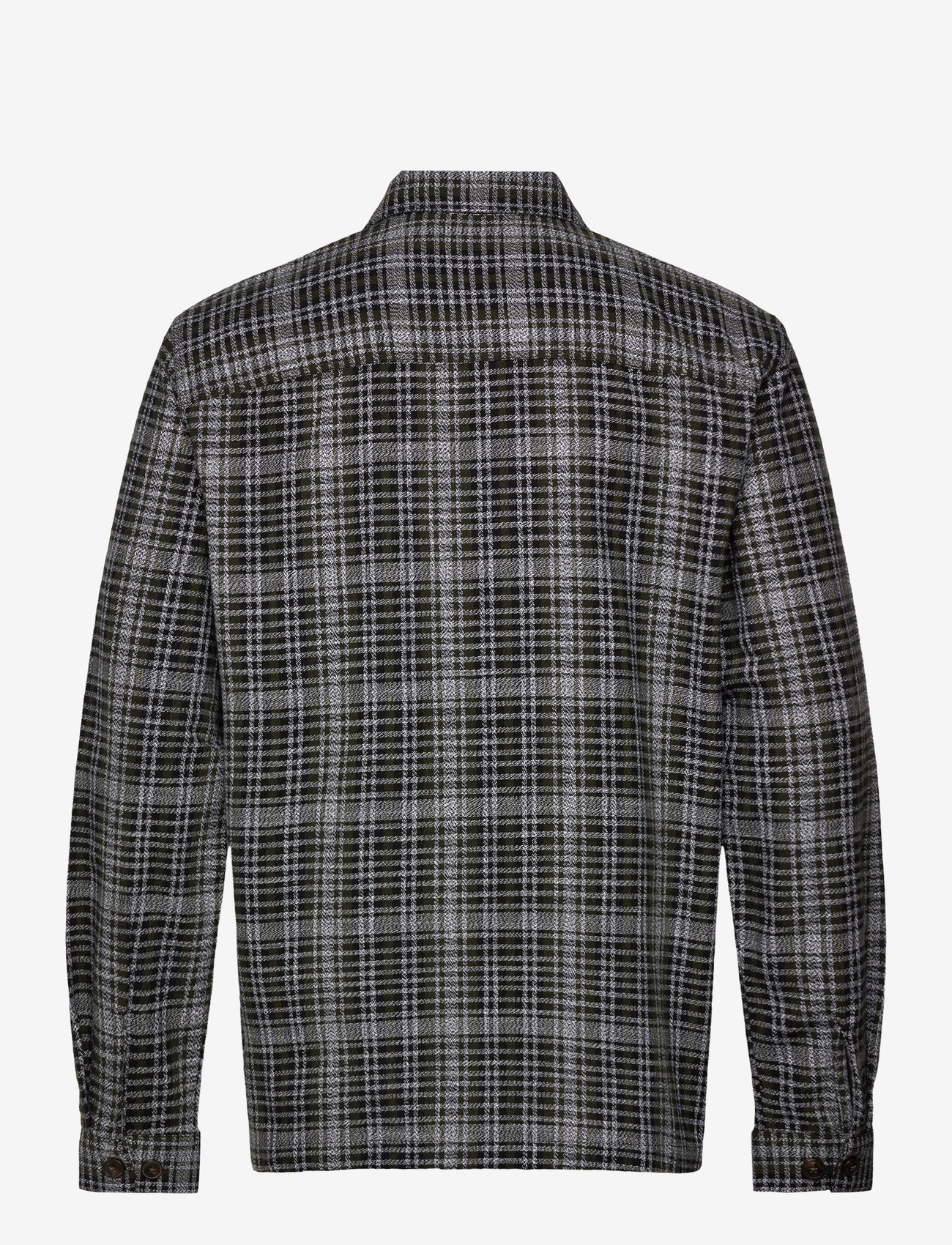 Clean Cut Copenhagen - Konrad Overshirt - kollektioner - grey / army check - 1