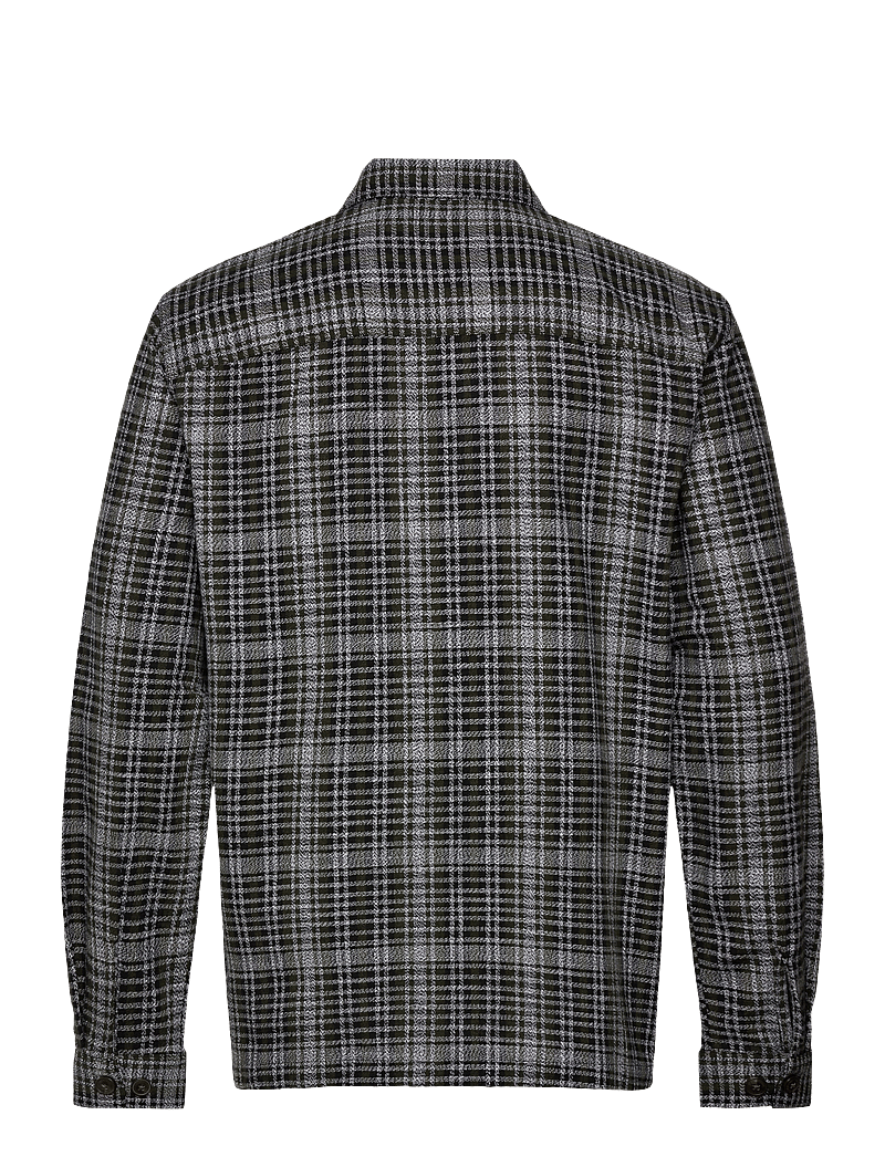 Clean Cut Copenhagen - Konrad Overshirt - kollektioner - grey / army check - 1