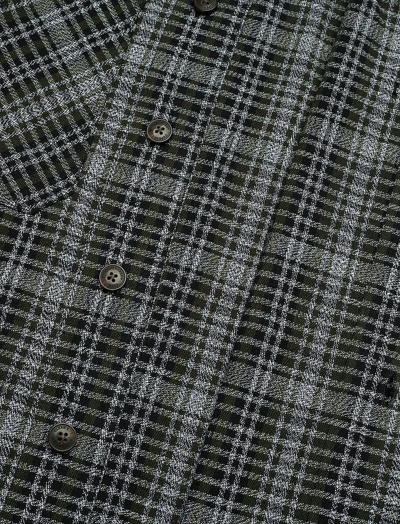 Clean Cut Copenhagen - Konrad Overshirt - kollektioner - grey / army check - 3