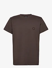Clean Cut Copenhagen - Stanley Organic Tee - basic t-shirts - dark brown - 0