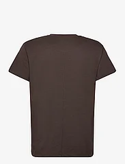Clean Cut Copenhagen - Stanley Organic Tee - basic t-shirts - dark brown - 1