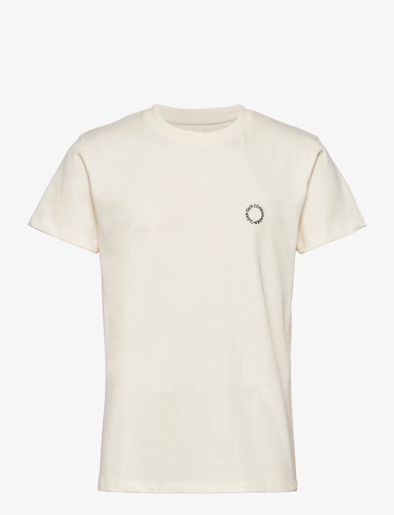 Clean Cut Copenhagen - Stanley Organic Tee - basic t-shirts - ecru - 0