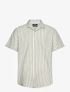 Giles Bowling Striped Shirt S/S, Clean Cut Copenhagen