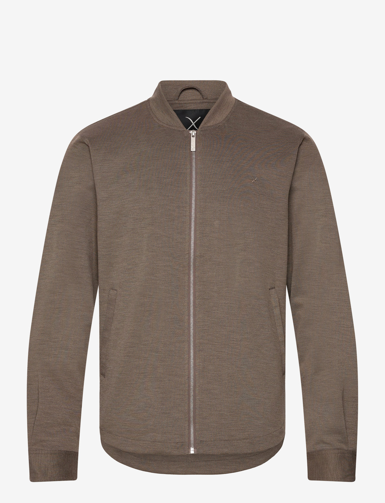 Clean Cut Copenhagen - Brendon jersey jacket - höstjackor - dark khaki - 1