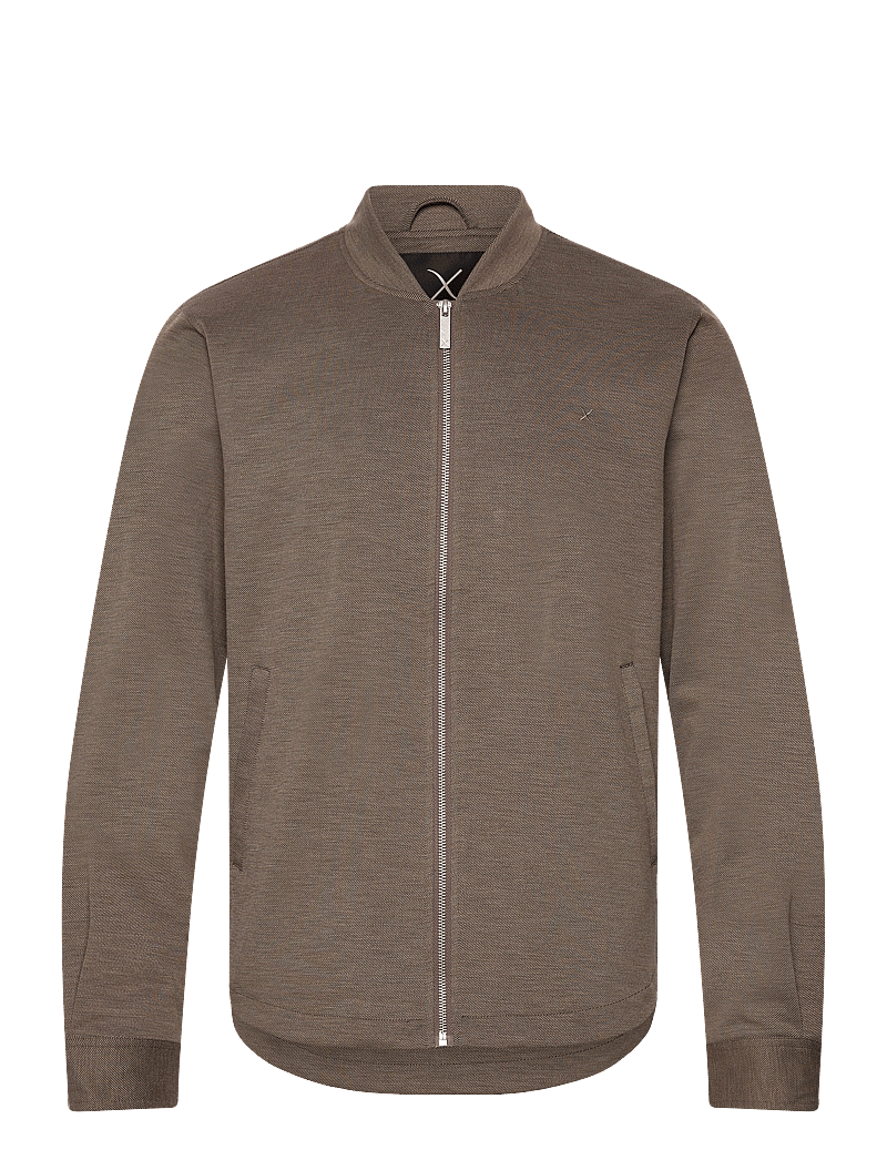 Clean Cut Copenhagen - Brendon jersey jacket - dark khaki - 1