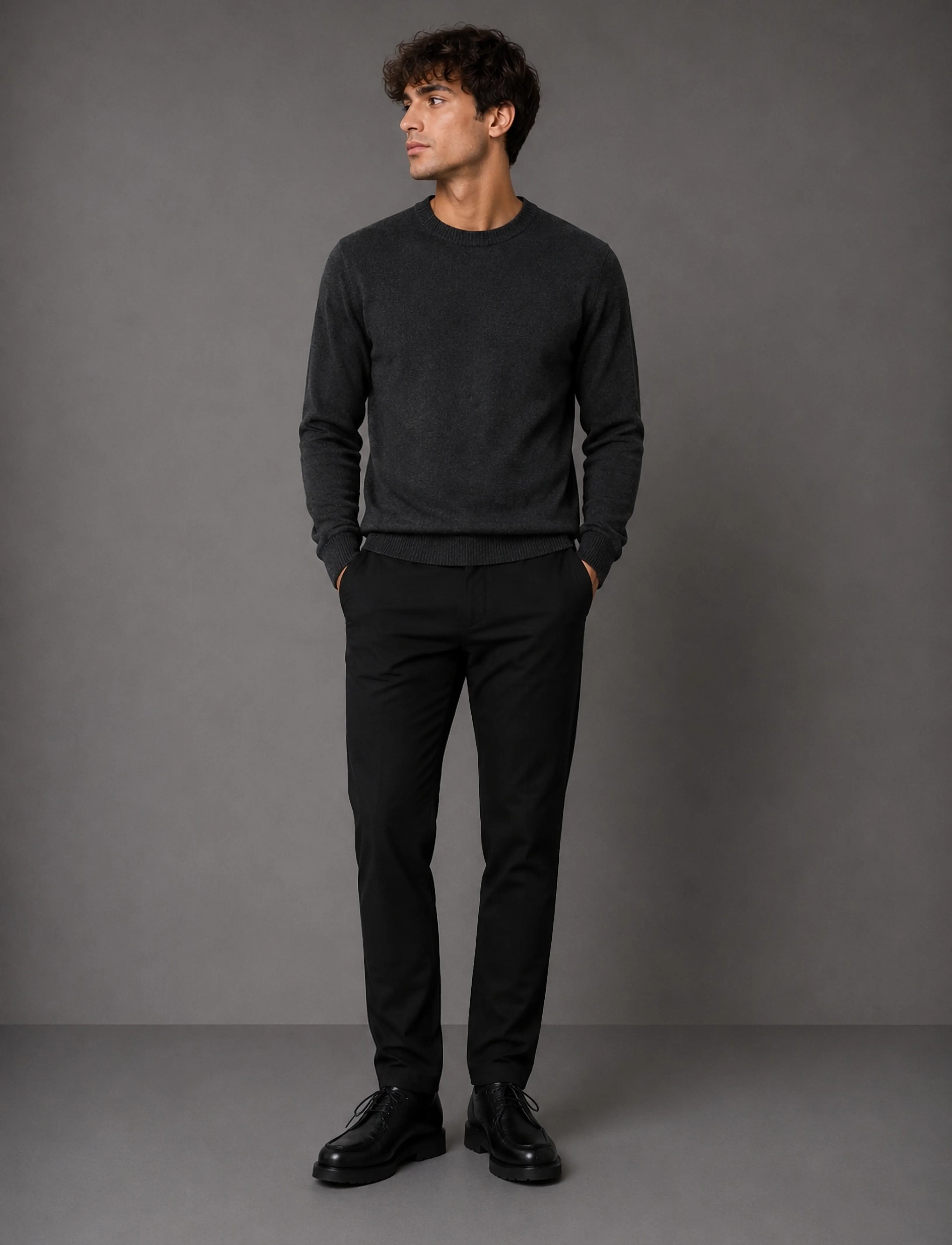 Clean Cut Copenhagen Copenhagen Brendon Jersey Pants - Vis alt - BLACK / black