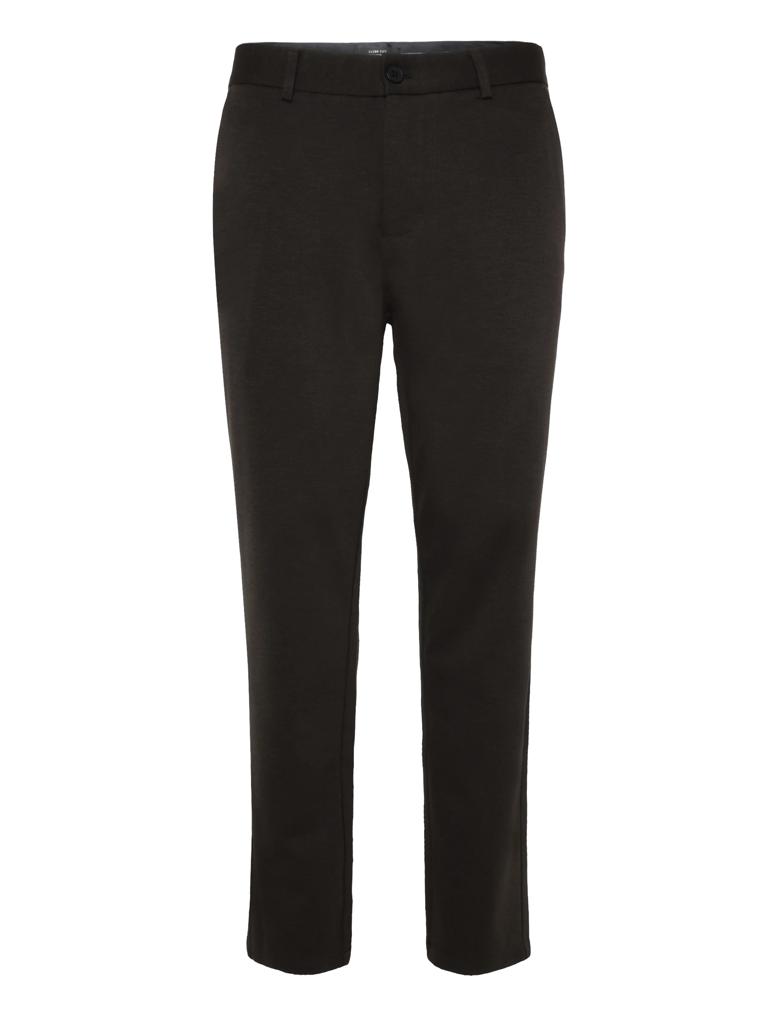 Clean Cut Copenhagen - Copenhagen Brendon Jersey Pants - vabaajapüksid - dark brown - 1