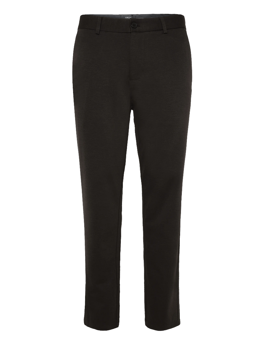 Clean Cut Copenhagen - Copenhagen Brendon Jersey Pants - vabaajapüksid - dark brown - 1