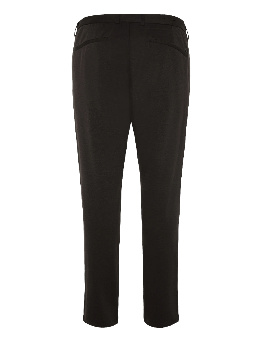 Clean Cut Copenhagen - Copenhagen Brendon Jersey Pants - vabaajapüksid - dark brown - 2