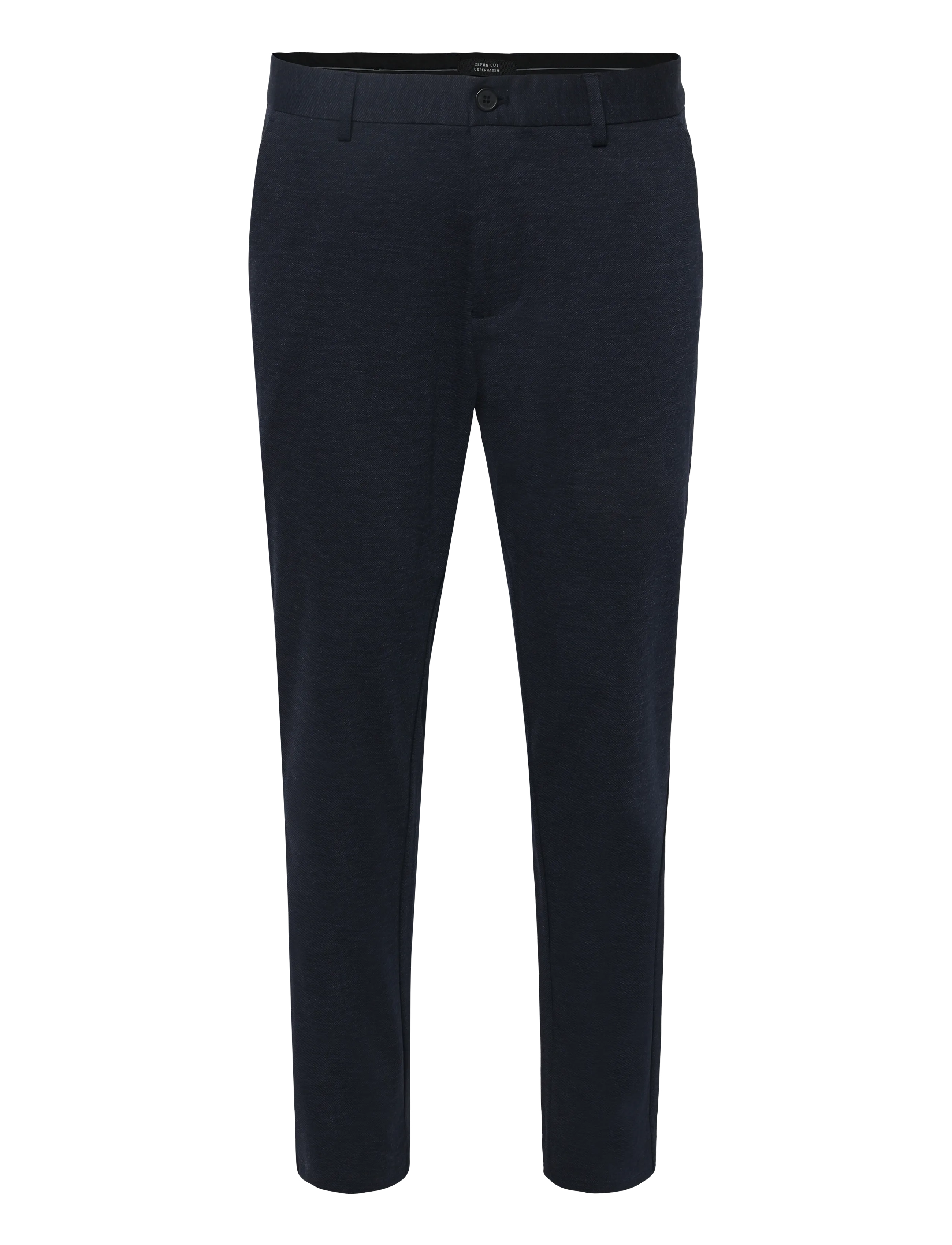 Clean Cut Copenhagen - Copenhagen Brendon Jersey Pants - casual byxor - navy - 1
