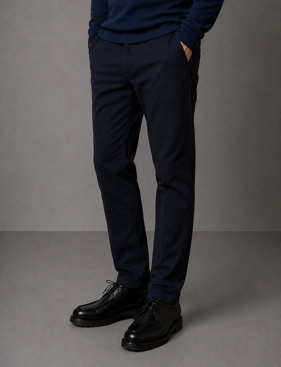Clean Cut Copenhagen - Copenhagen Brendon Jersey Pants - casual byxor - navy - 5