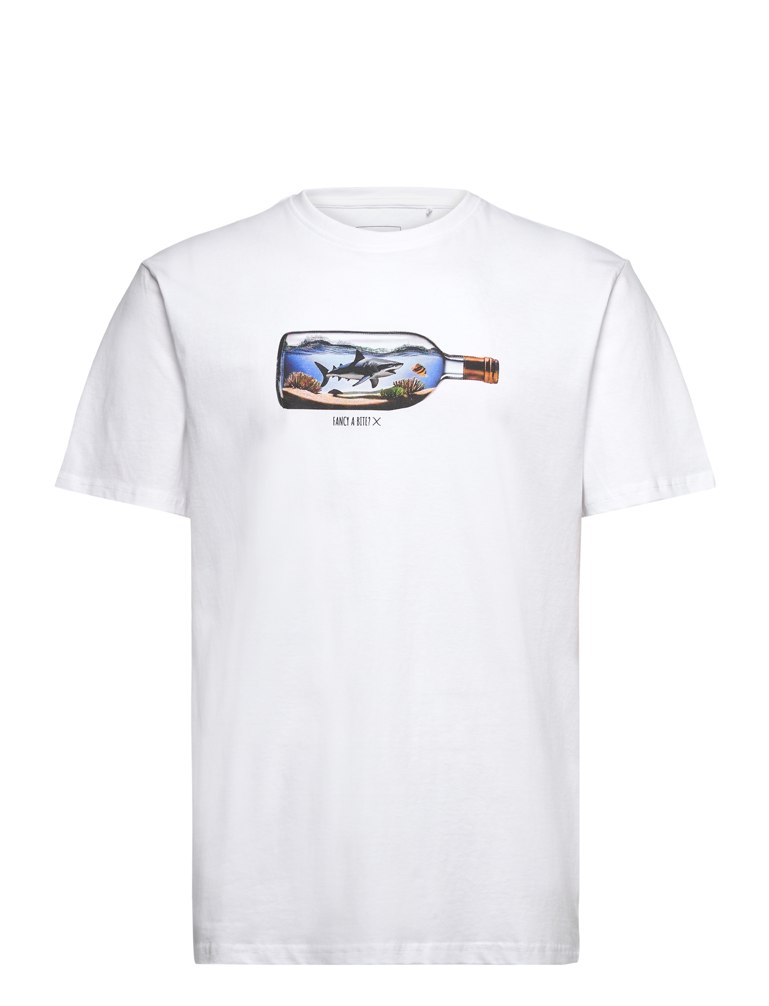 Clean Cut Copenhagen - Shark T-shirt - white - 1