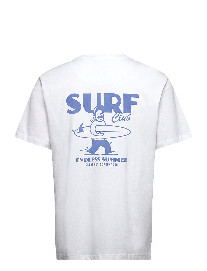 Clean Cut Copenhagen - Surf T-shirt - kortärmade t-shirts - white - 2