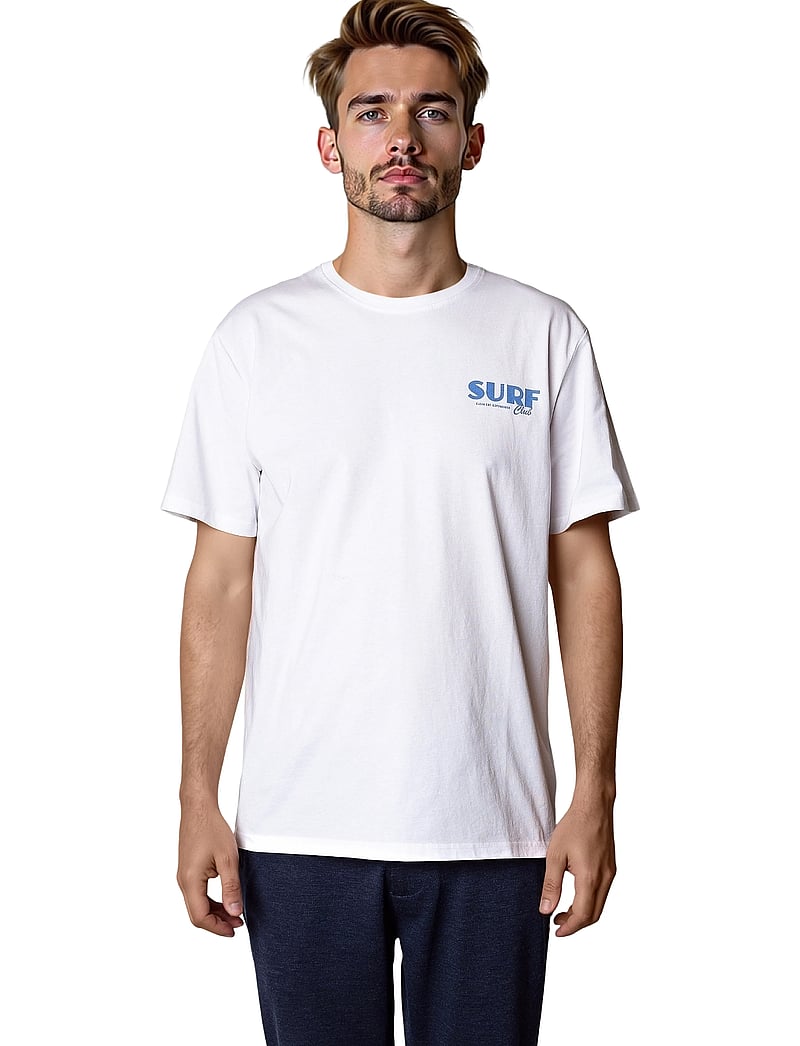 Clean Cut Copenhagen - Surf T-shirt - kortärmade t-shirts - white - 0