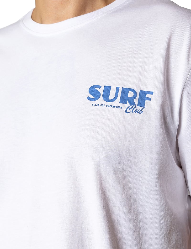 Clean Cut Copenhagen - Surf T-shirt - kortärmade t-shirts - white - 3