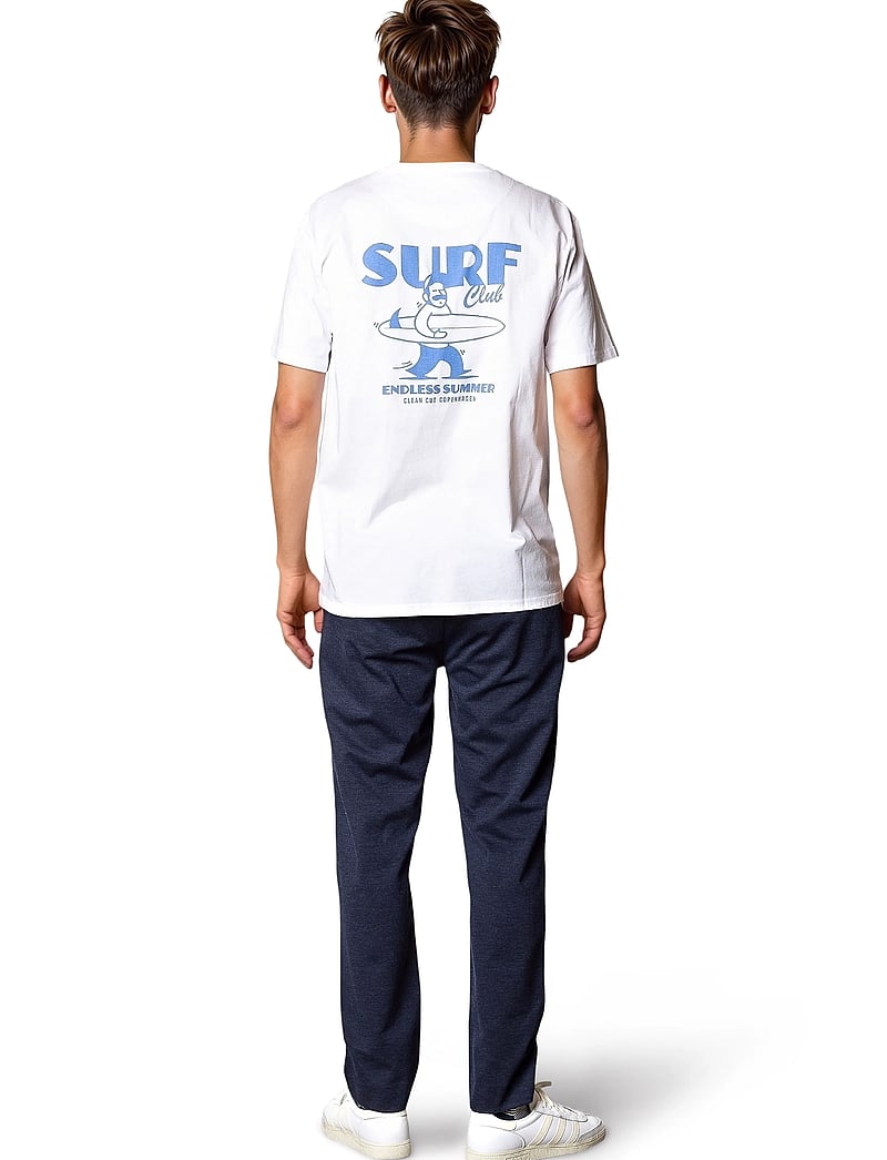 Clean Cut Copenhagen - Surf T-shirt - kortärmade t-shirts - white - 5