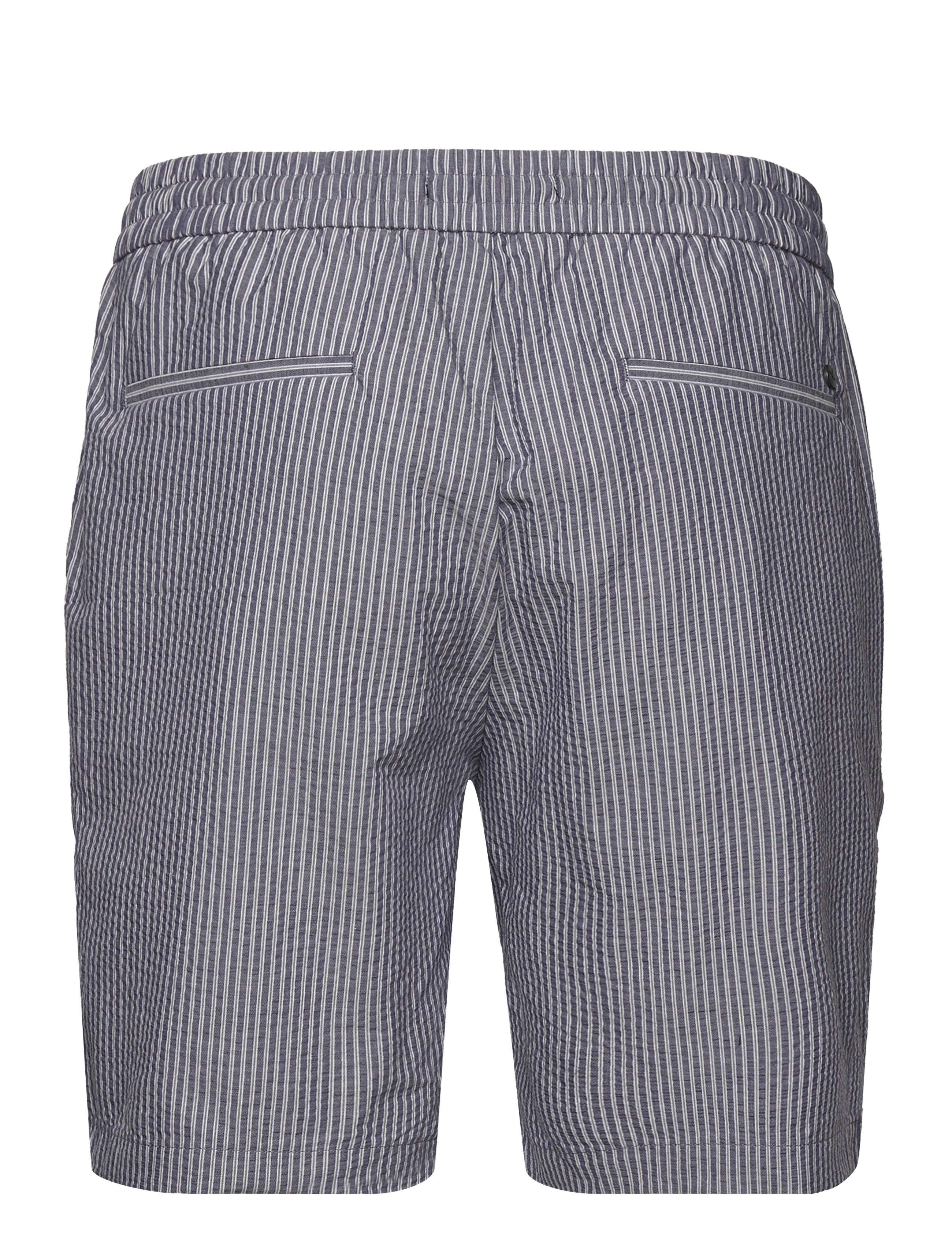 Clean Cut Copenhagen - Barcelona Julius Seersucker Shorts - blue stripe - 2