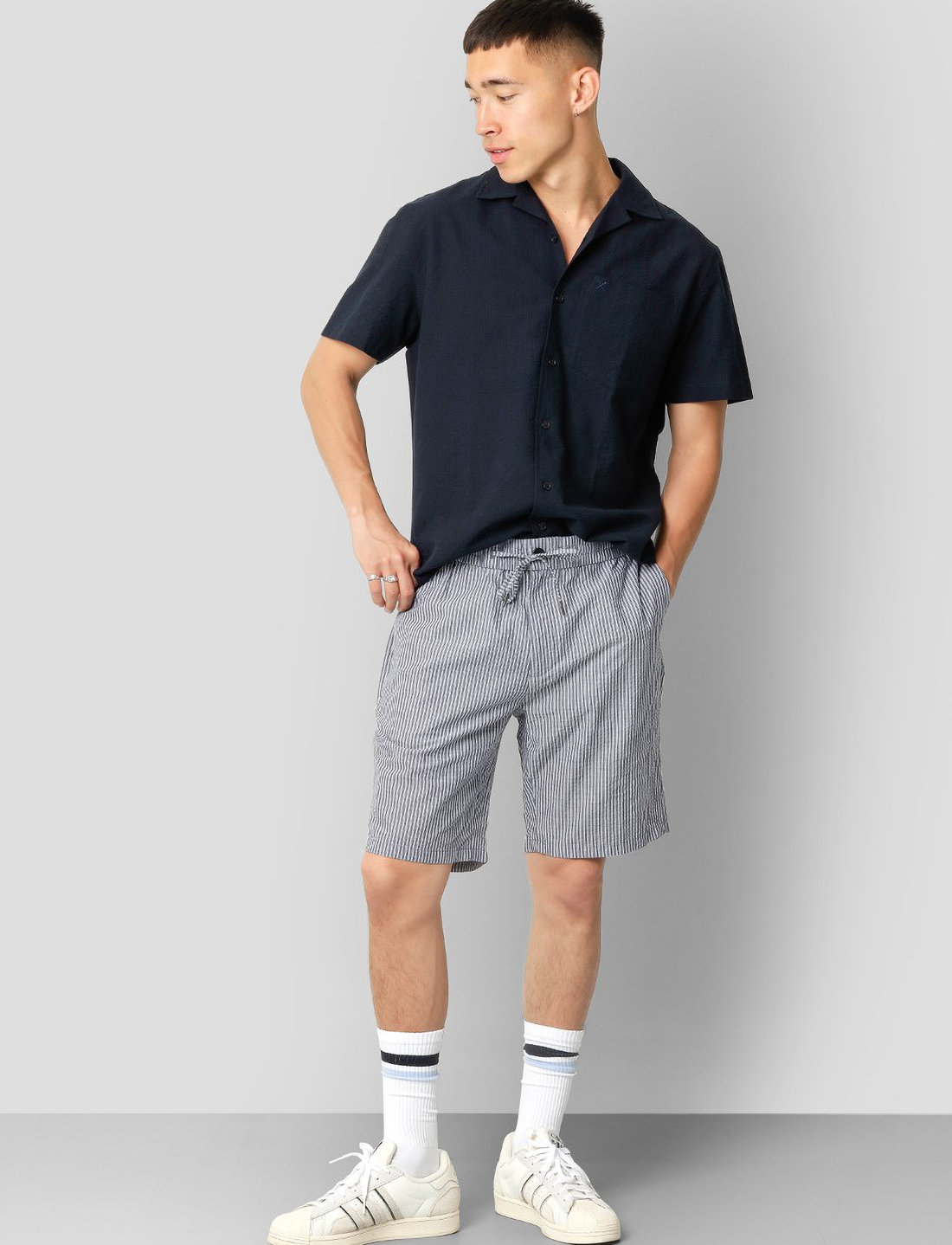 Mens 2025 seersucker shorts