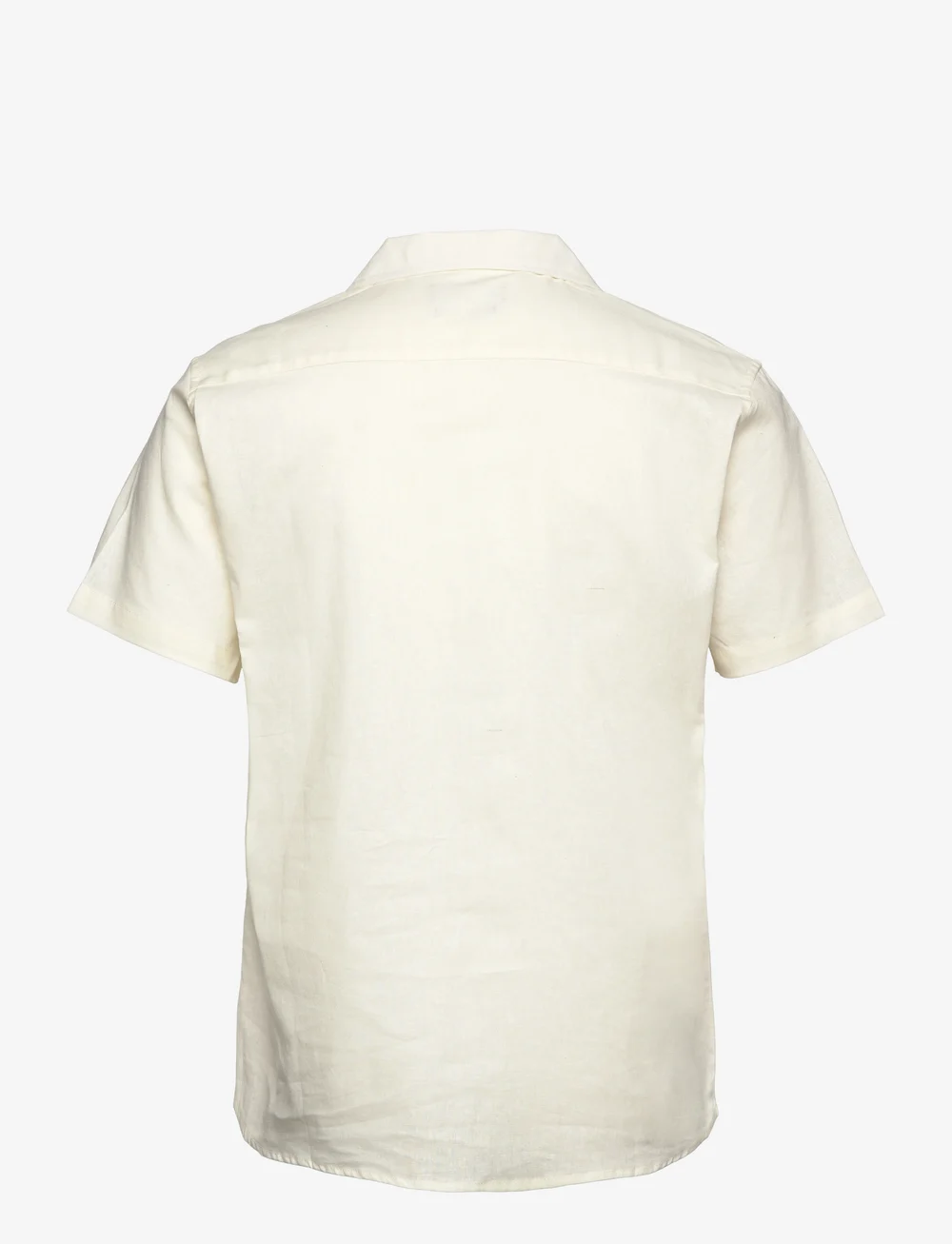 Clean Cut Copenhagen - Bowling Cotton Linen Shirt S/S - lininiai marškiniai - ecru - 2