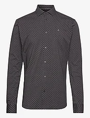 Clean Cut Copenhagen - Clean Formal AOP Stretch Shirt LS - business skjorter - col - 0