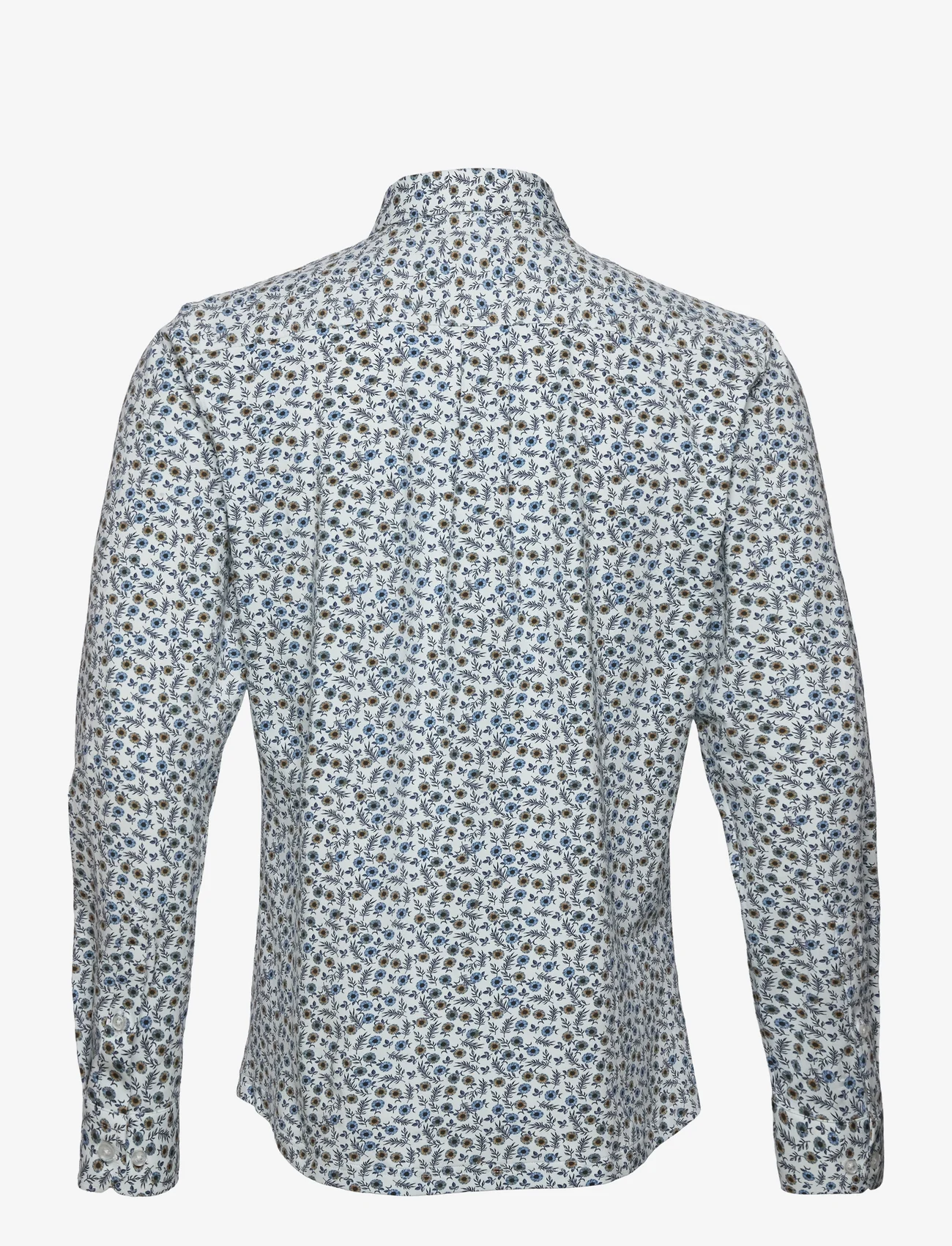Clean Cut Copenhagen - Clean Formal AOP Stretch Shirt LS - business skjorter - color 1 - 1