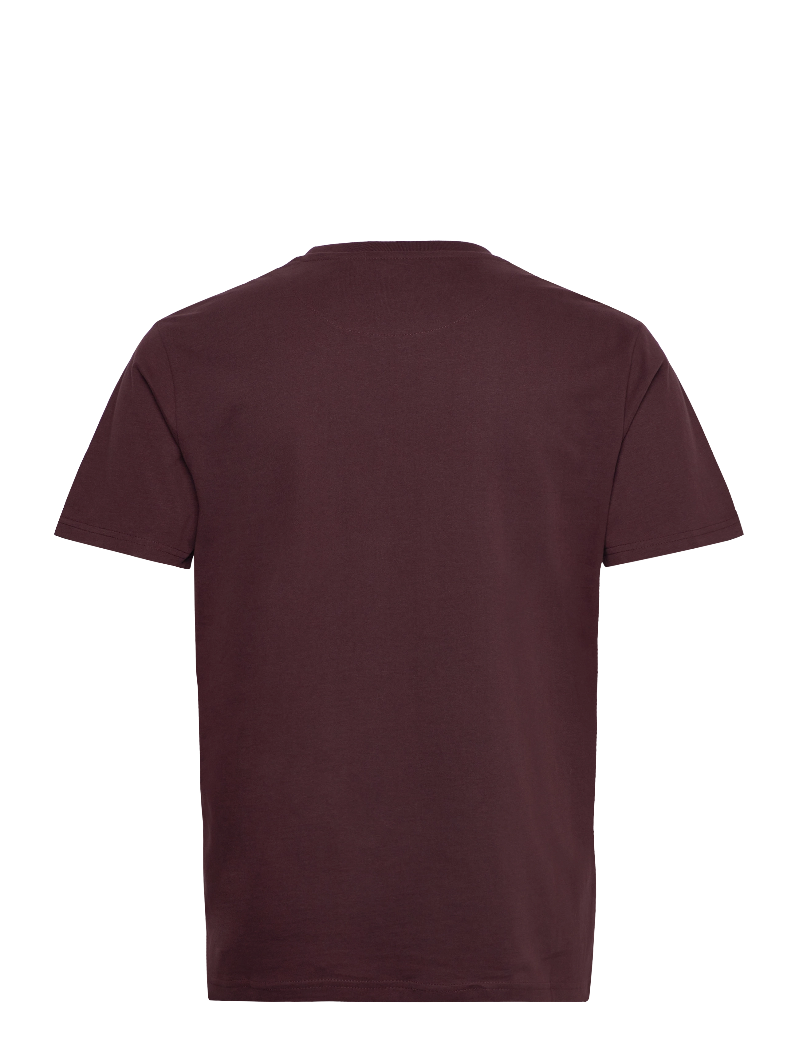 Clean Cut Copenhagen - Cohen Brushed Tee SS - laveste priser - dark plum - 1