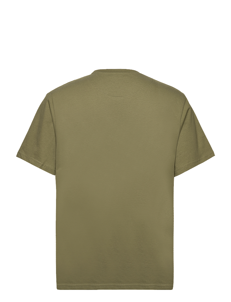 Clean Cut Copenhagen - Cohen Brushed Tee SS - kortærmede t-shirts - dusty green - 2