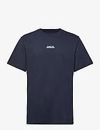 Cohen Brushed Tee SS - NAVY