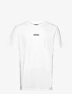 Cohen Brushed Tee SS - WHITE