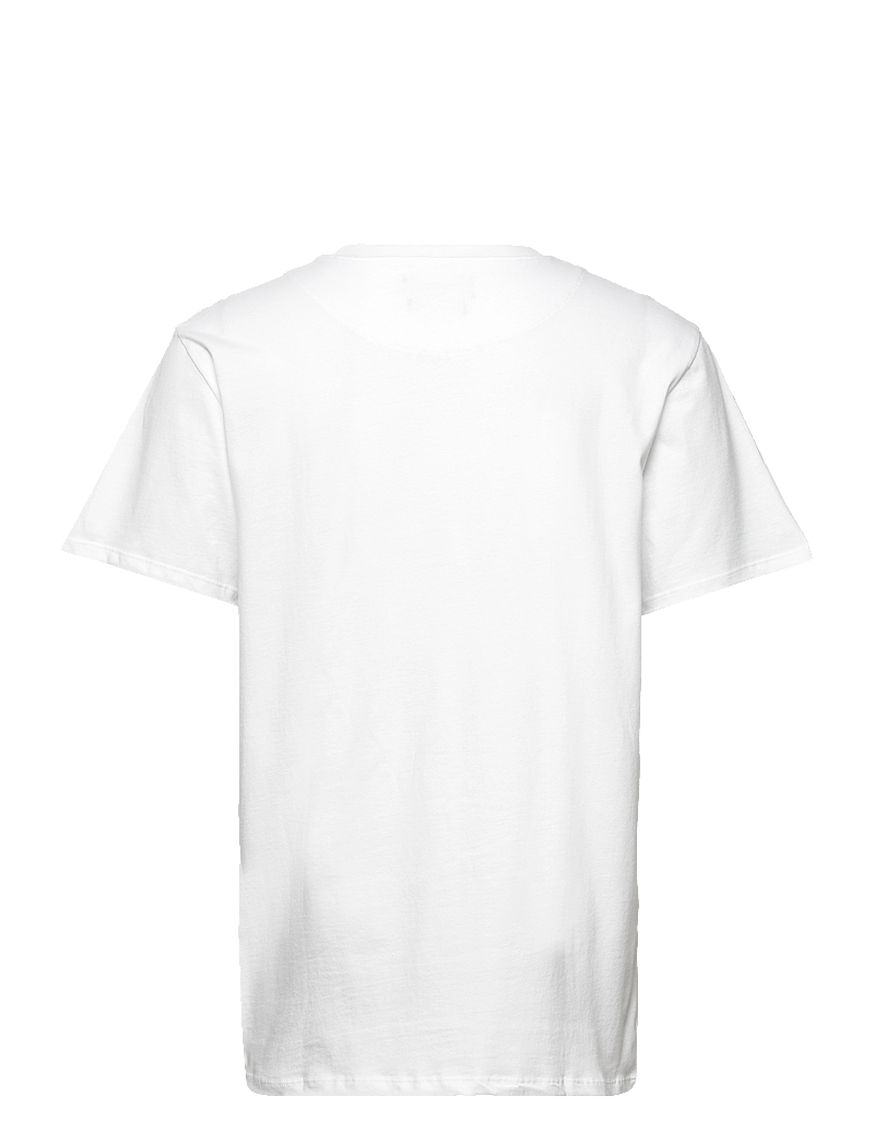Clean Cut Copenhagen - Cohen Brushed Tee SS - kortärmade t-shirts - white - 2