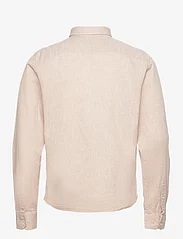 Clean Cut Copenhagen - Jamie Cotton Linen Shirt LS - pellavakauluspaidat - sand melange - 2