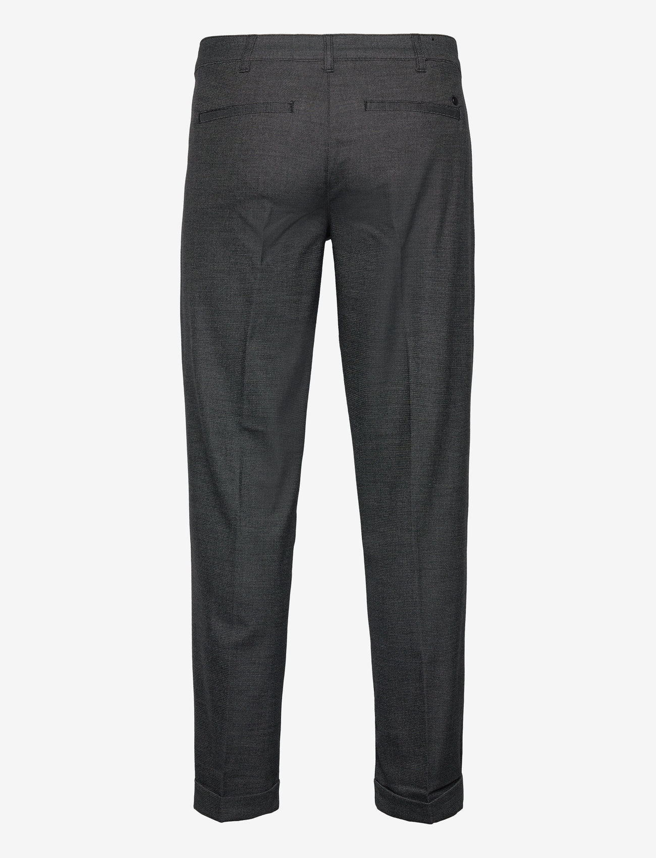 Clean Cut Copenhagen - Lyon XO Milo Pleat Pants - kostymbyxor - dark grey - 1