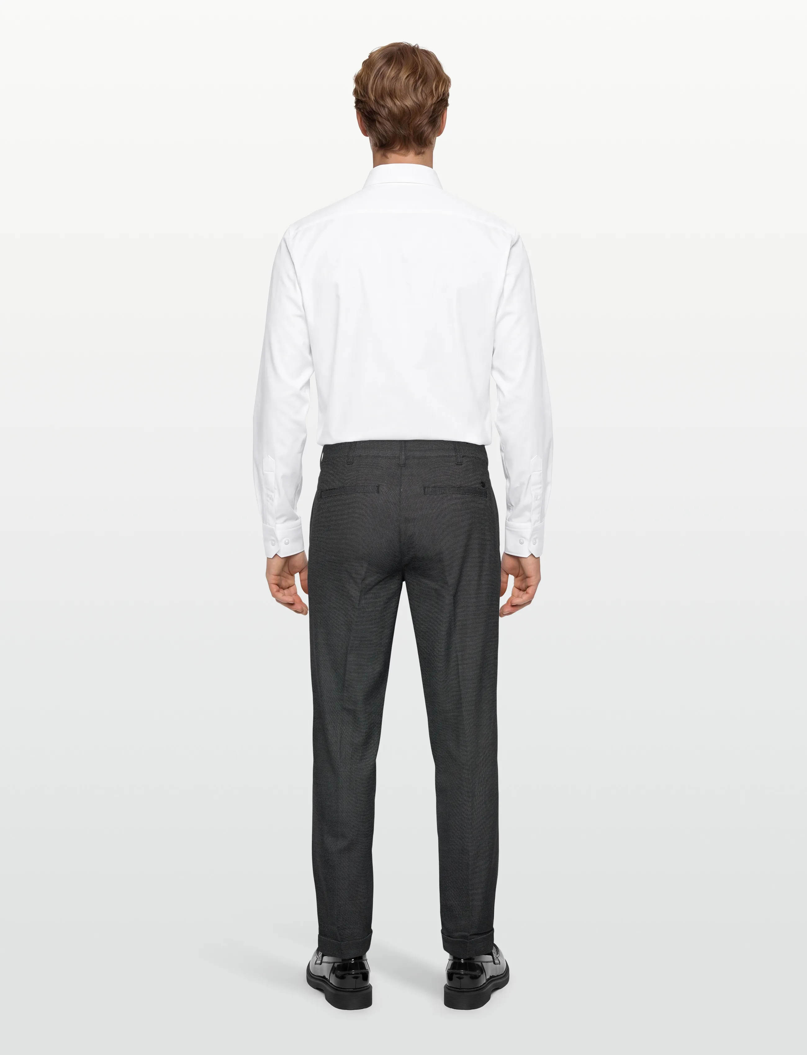 Clean Cut Copenhagen - Lyon XO Milo Pleat Pants - anzugshosen - dark grey - 4