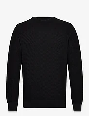 Clean Cut Copenhagen - Oliver Recycled O-neck Knit - knitted round necks - black - 0