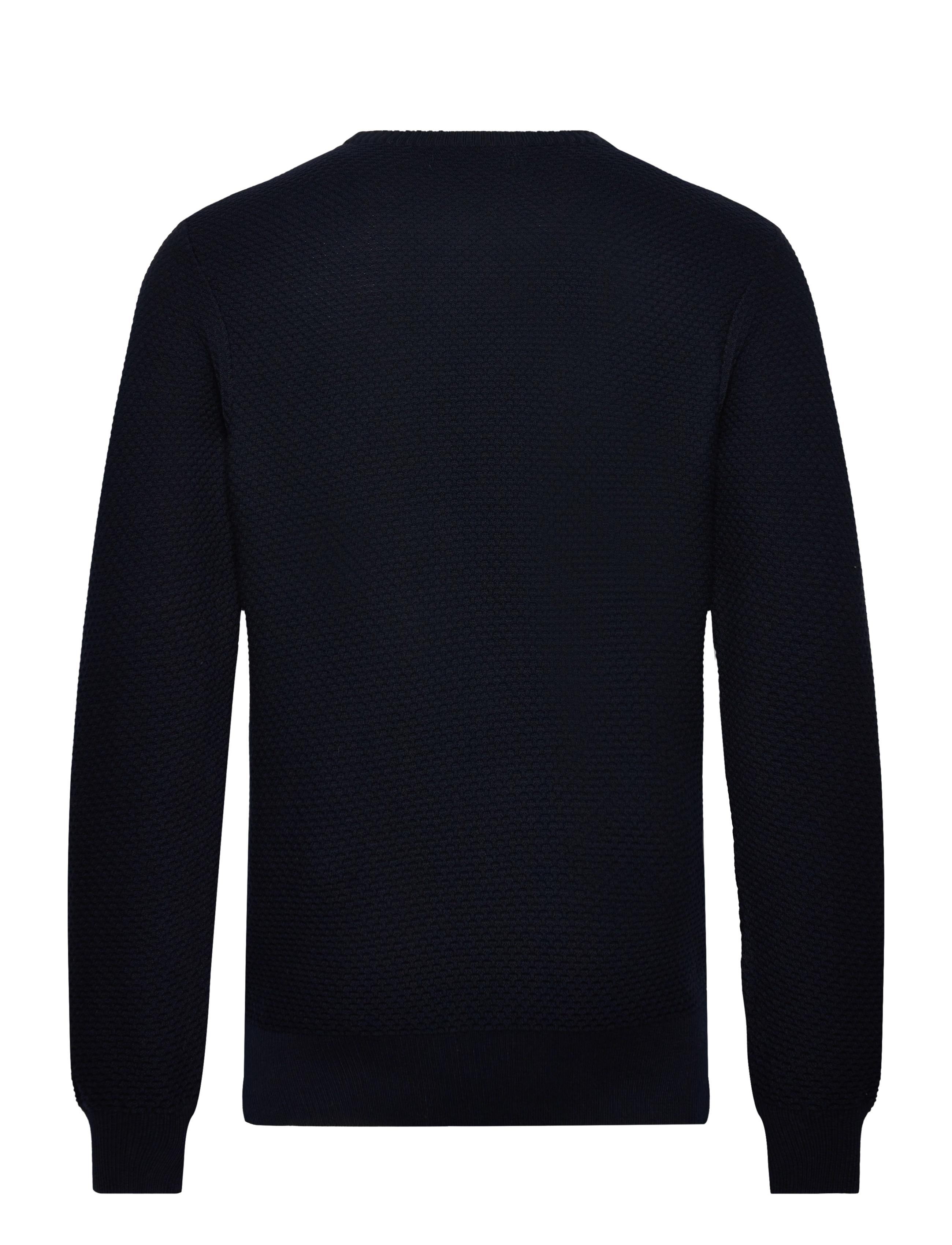 Clean Cut Copenhagen - Oliver Recycled O-neck Knit - dark navy - 1