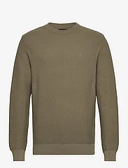 Clean Cut Copenhagen - Oliver Recycled O-neck Knit - rundhals - dusty green - 0