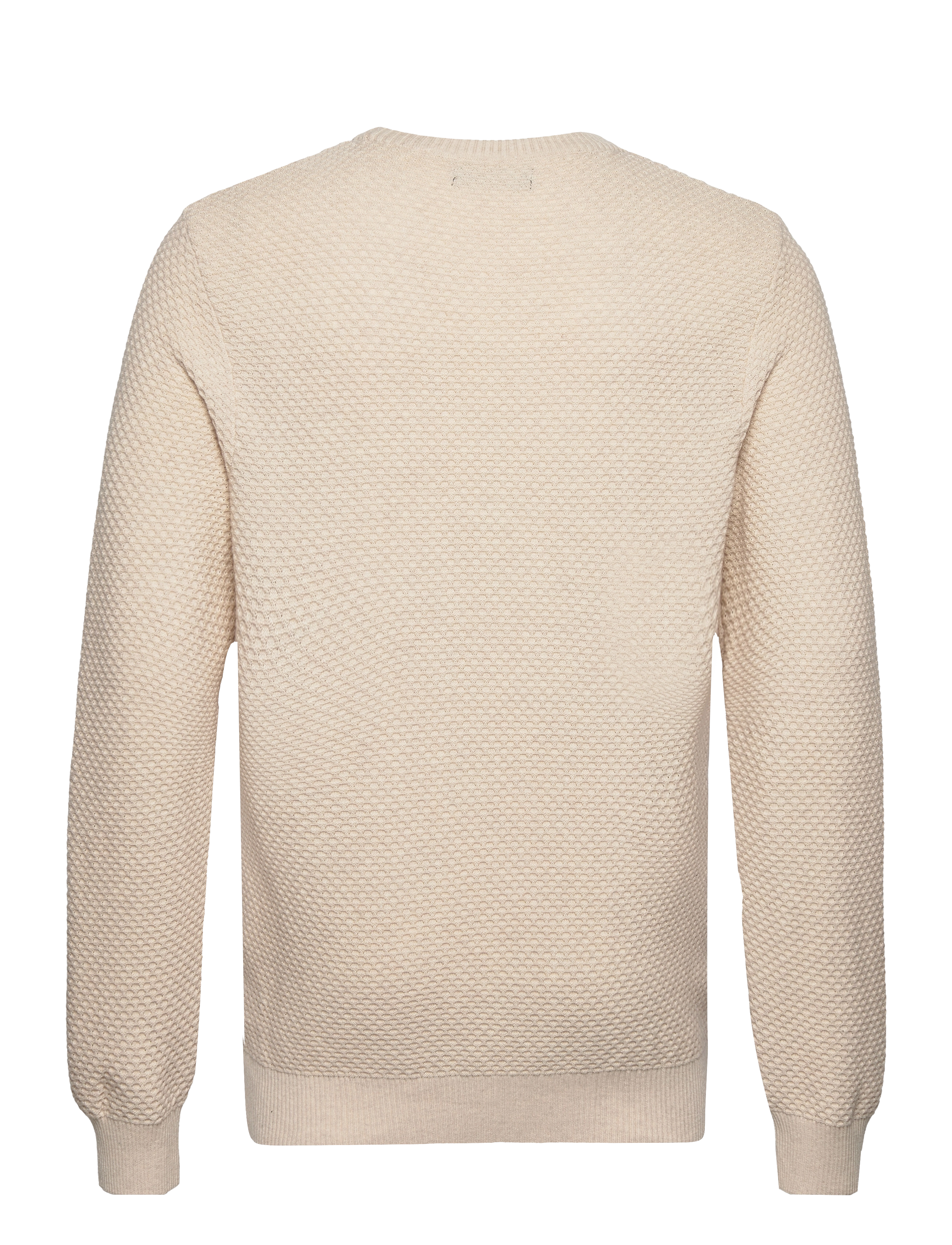 Clean Cut Copenhagen - Oliver Recycled O-neck Knit - sand - 1