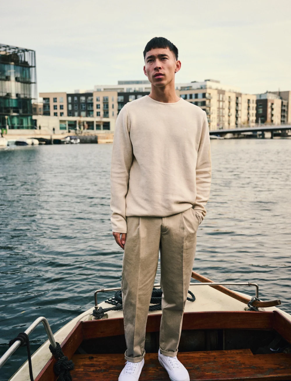 Clean Cut Copenhagen - Tokyo Twill Pants - chinos - sand - 0