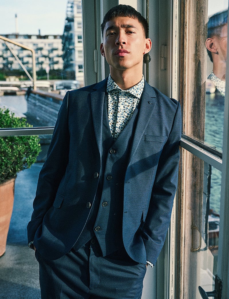 Clean Cut Copenhagen - Logan XO Blazer - enkelknäppta kavajer - navy - 0