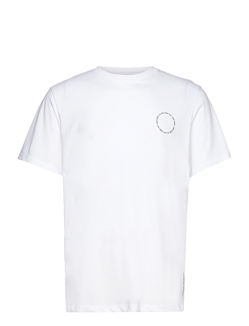 Clean Cut Copenhagen - Ronald Cotton Tee SS - kurzärmelig - white - 0