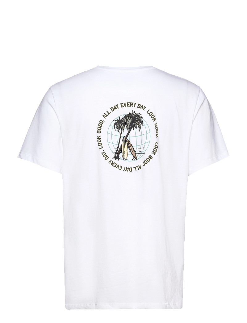 Clean Cut Copenhagen - Ronald Cotton Tee SS - kurzärmelig - white - 2