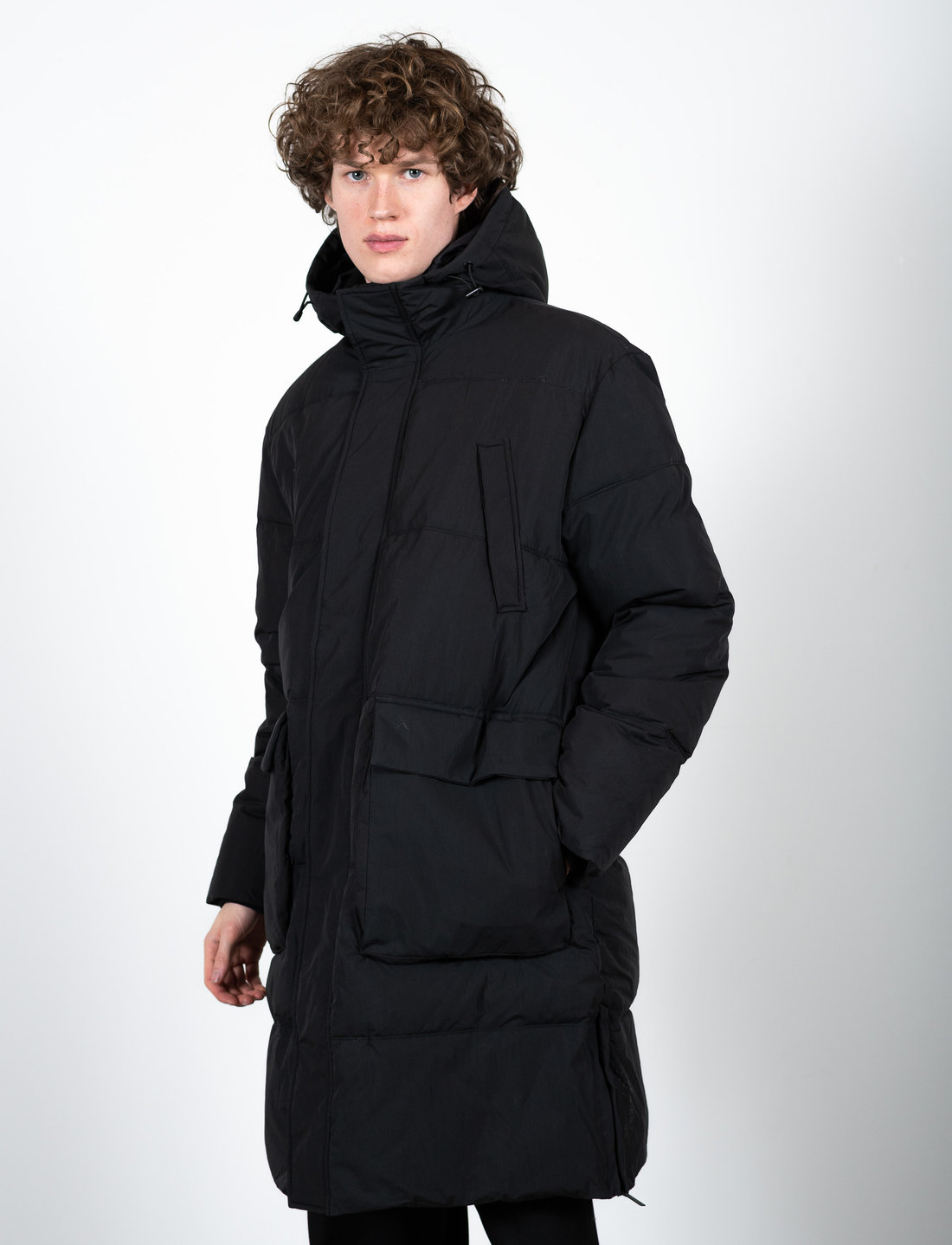 Black puffa shop