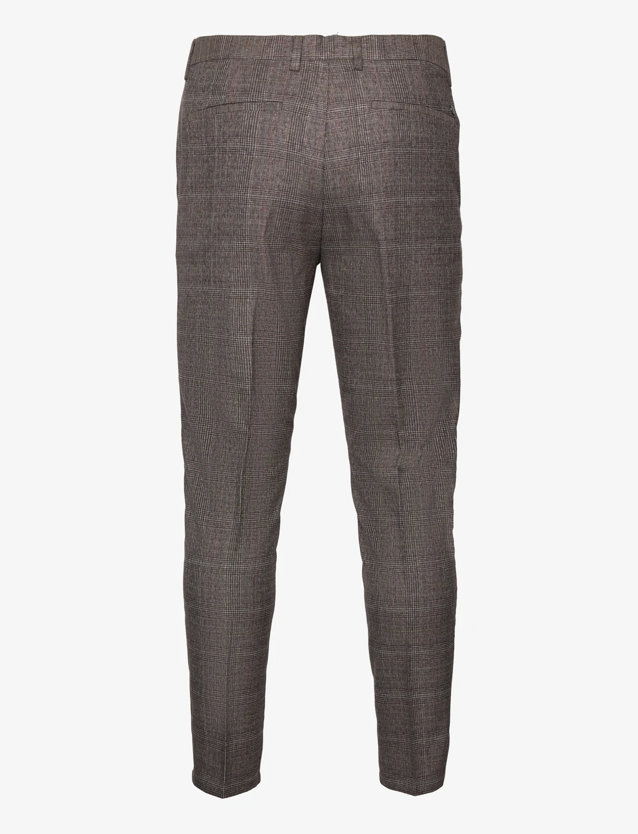 Clean Cut Copenhagen - Milano XO Sebastian Pants - kostiumo kelnės - dark grey check - 1