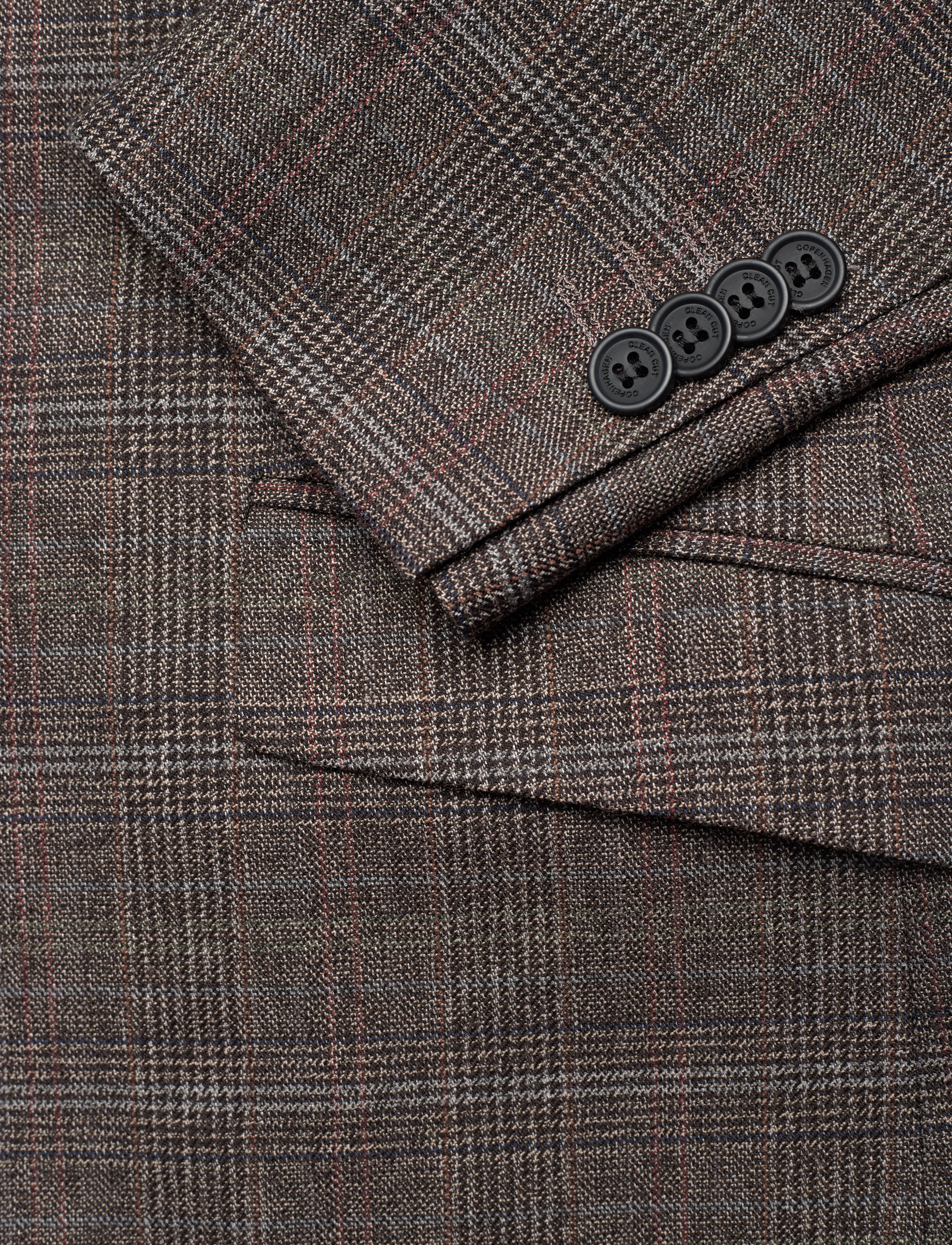 Clean Cut Copenhagen - Sebastian XO Blazer - dark grey check - 4