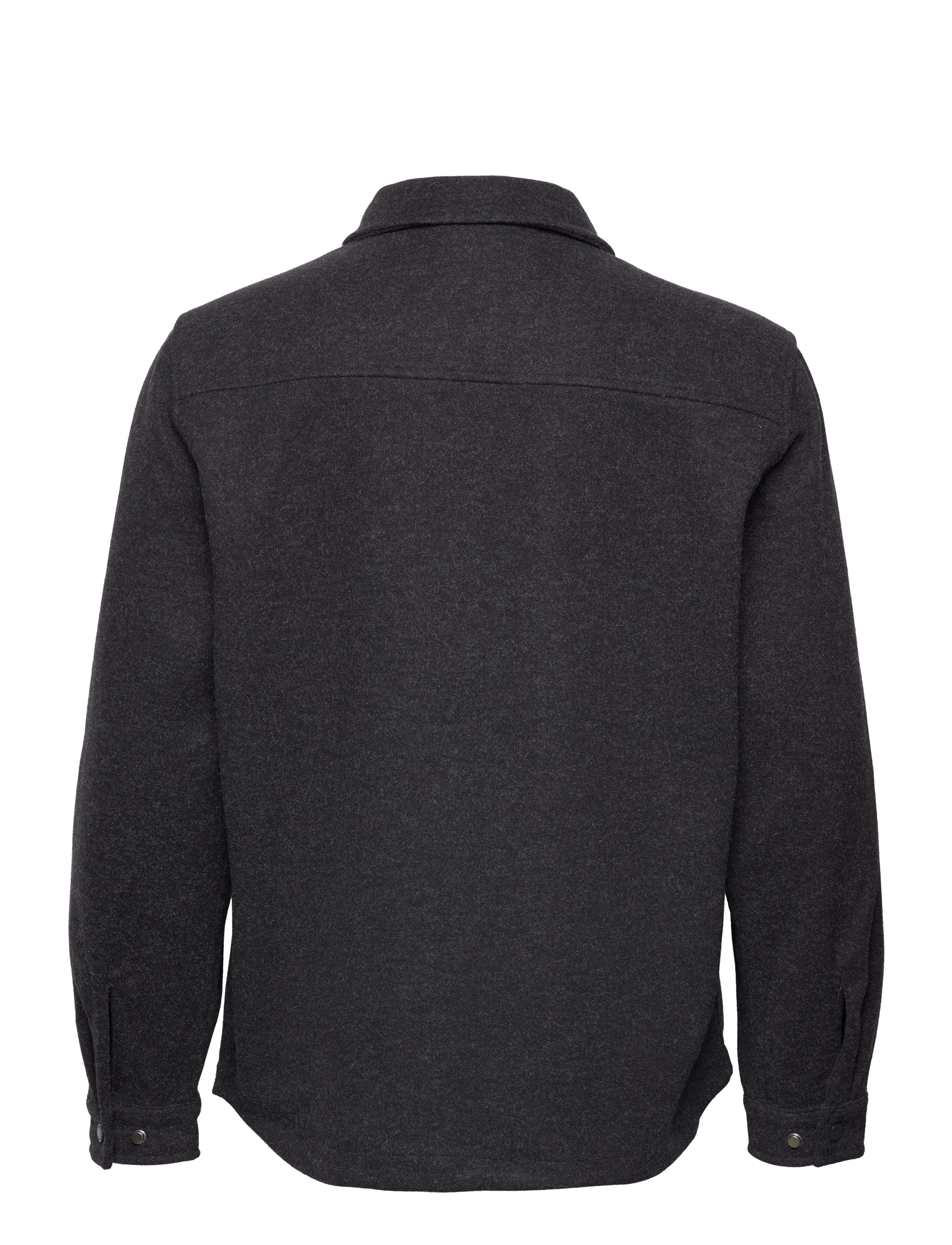 Clean Cut Copenhagen - Dean Bonded Overshirt - dark navy melange - 2
