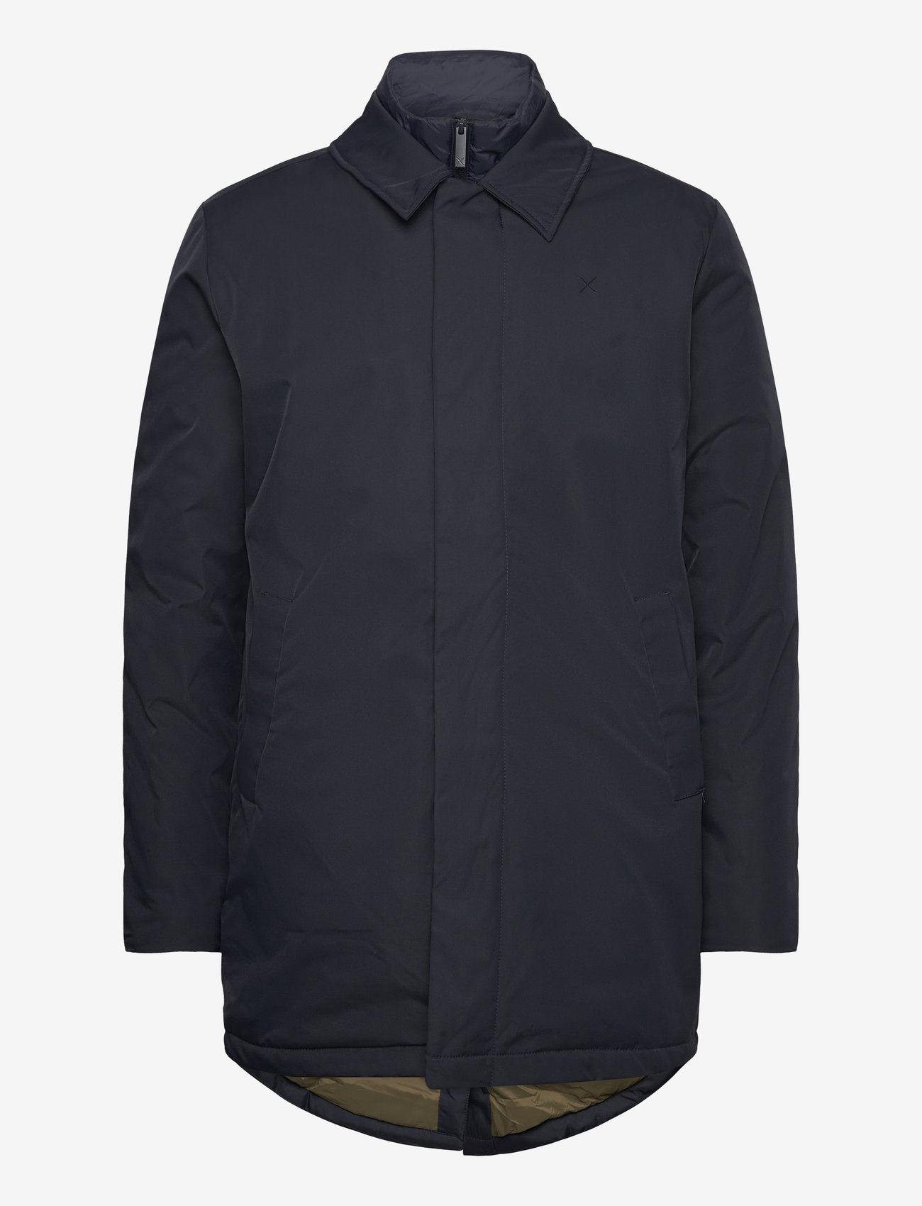 Clean Cut Copenhagen - Blake Mix Coat - efterårsjakker - dark navy - 0