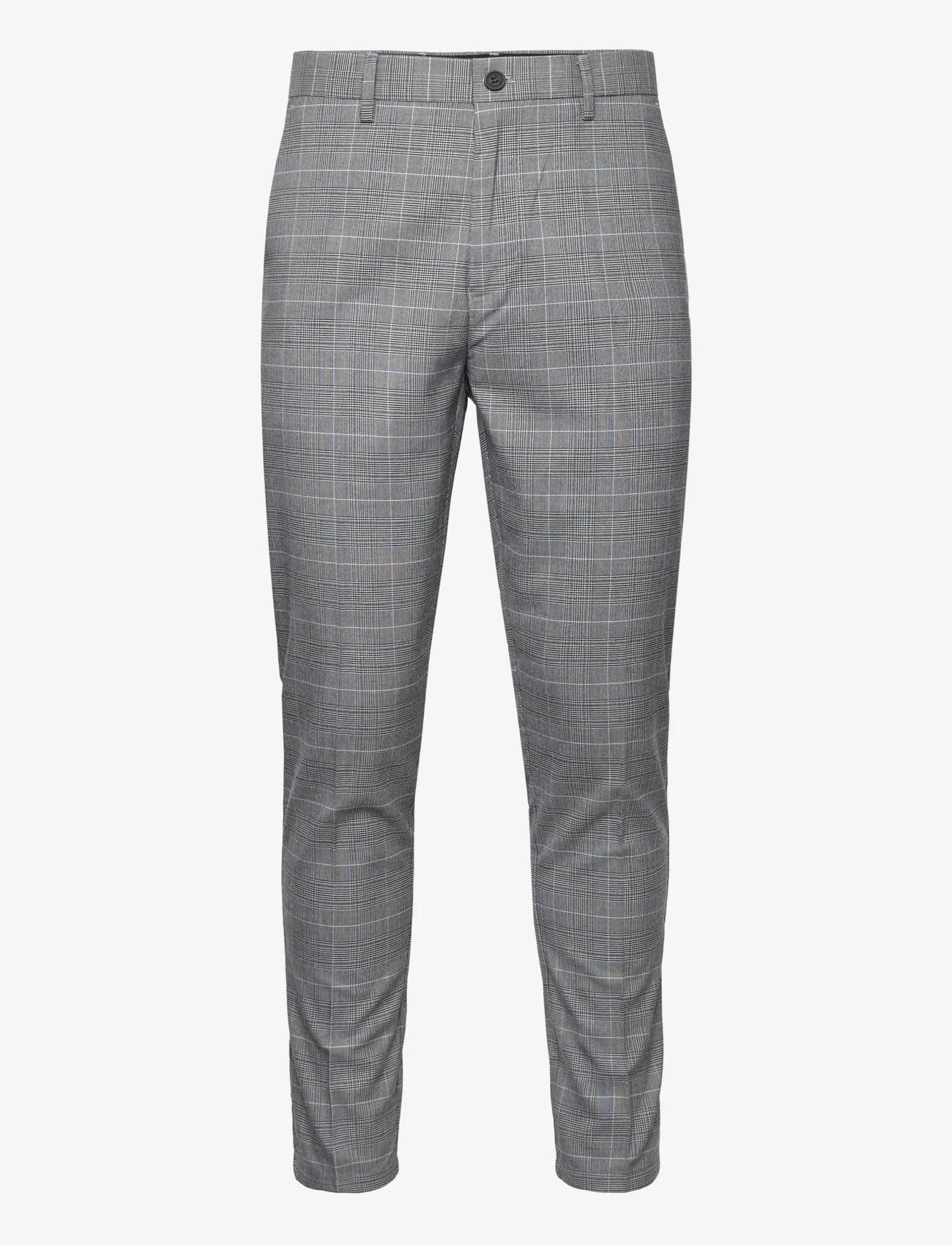 Clean Cut Copenhagen - Milano XO Victor Pants - pantalons - grey check - 0